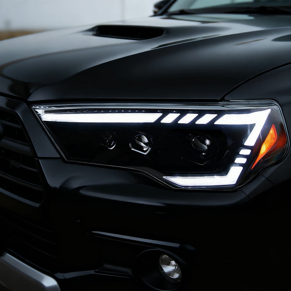 ATV&UTVFor Toyota 4Runner 2010-2023 Auto Headlights Assembly Upgrade New Style Dynamic LED Projector Lens Plug and Play Car Acce