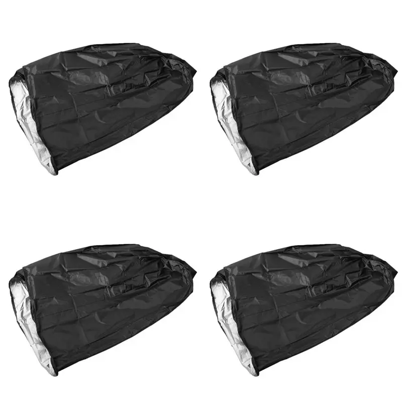 

【EFFICIENT 】4X Waterproof Chair Cover Outdoor High Back Patio Stacking Furniture Protection