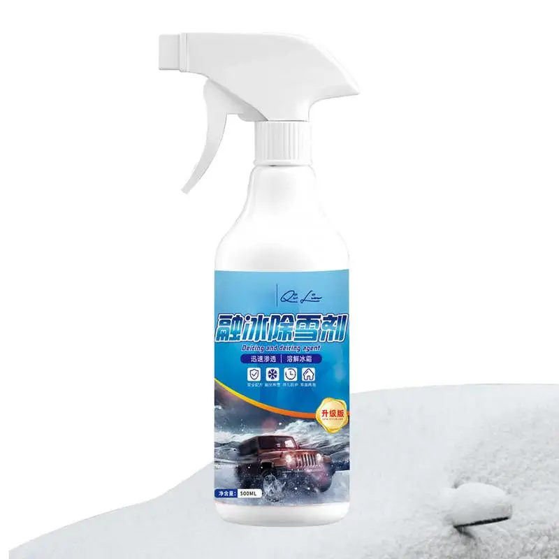 

Deicer Spray Ice Remover Defrosting And Ice Melting Spray Window Anti Frost Spray Safe Car Anti-Snow Spray For Headlamps And