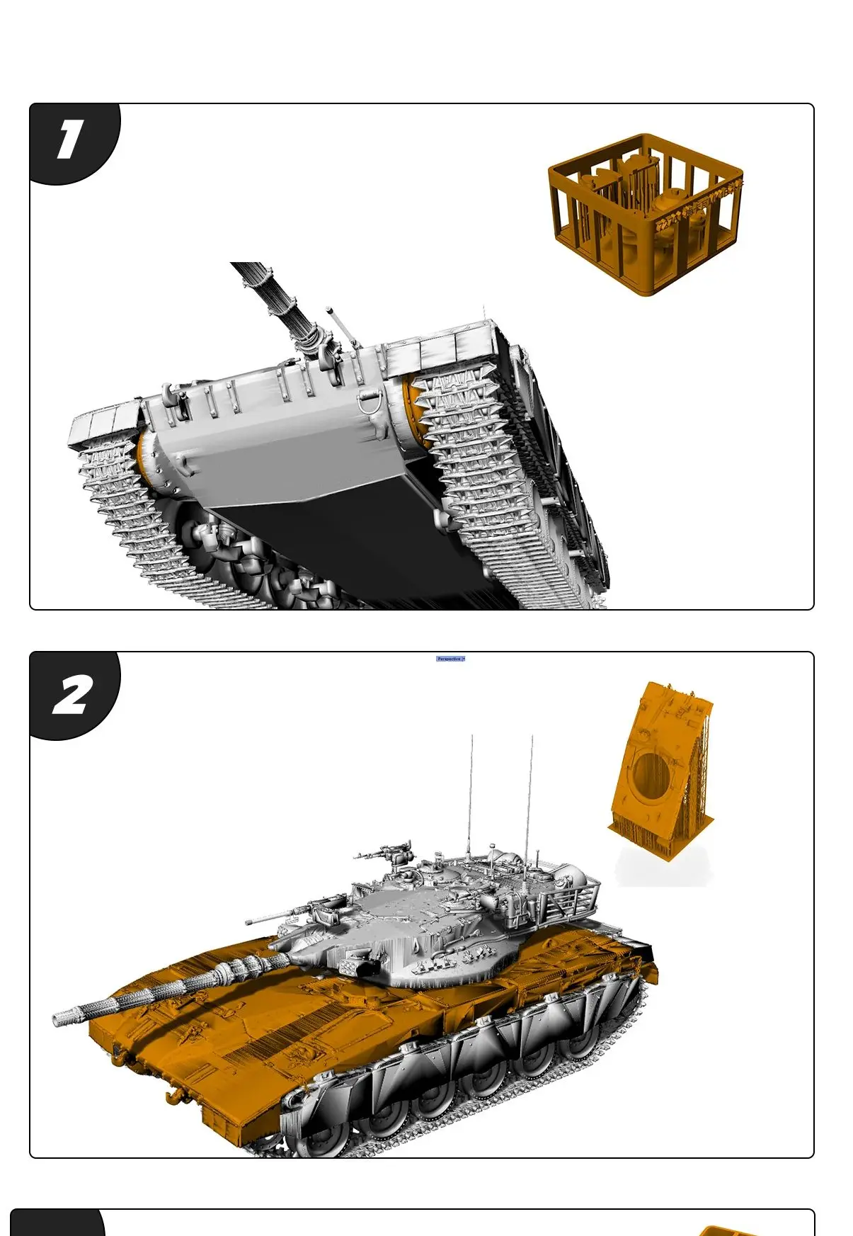 

Израиль Меркава МК.1Б основной боевой танк SSMODEL SS761 1/48 1/64 S масштаб комплект военной модели
