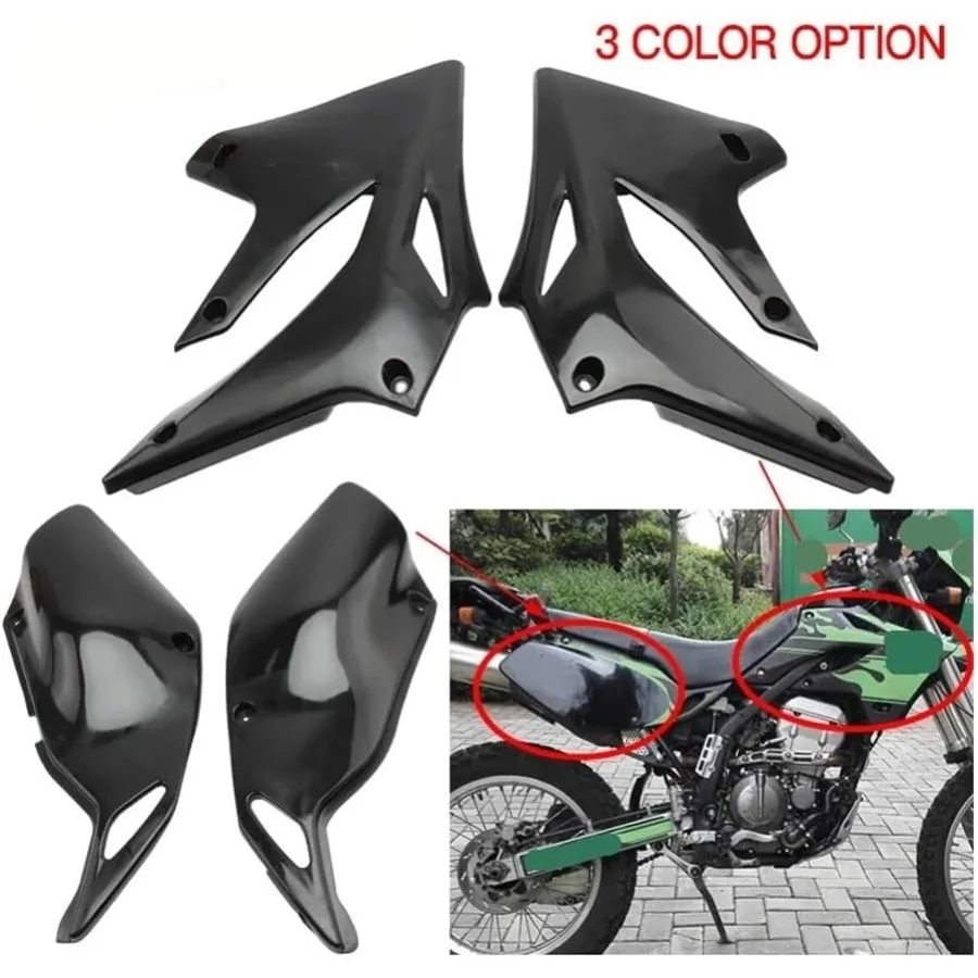 غطاء الركاب الخلفي للدراجة النارية لـ Kawasaki KLX 250 بلاستيك 300 قطع غيار حماية هدية الدراجة النارية 19932007 أغطية الخزان