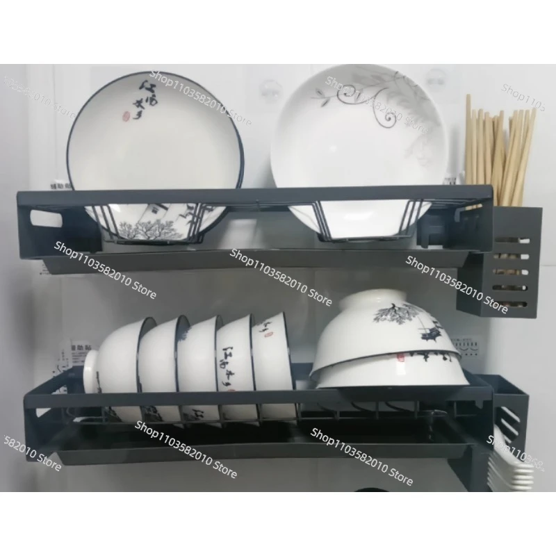 

Сушилка для посуды – настенная полка для кухни без сверления, для сушки и хранения