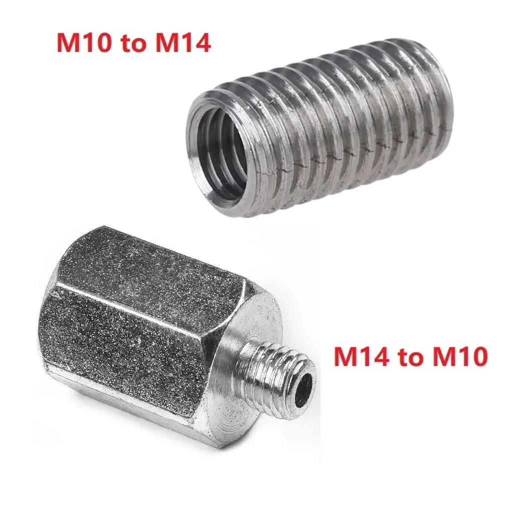 

Адаптер M10/M14 для угловой шлифовальной машины, полировальной машины, преобразователь резьбы для сверл, аксессуар для электроинструмента, 1 шт.