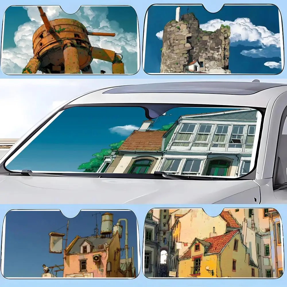 

A-AlarikoS Sun Visor Car sunshades, windshield sun visors, sun protection sunshades, novel car gifts.