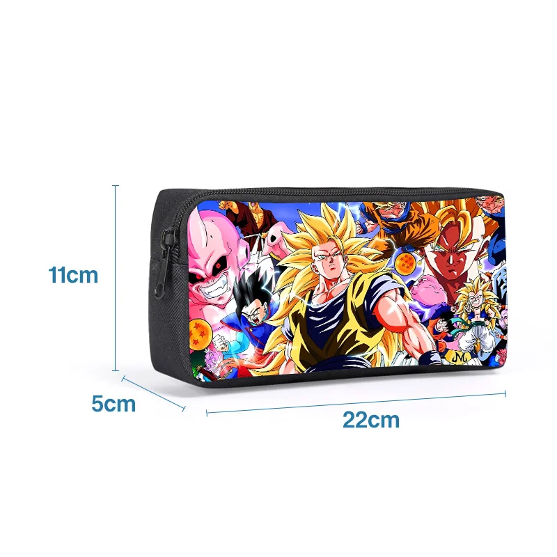 Dragon Ball Cute Pencil Case Students Back To School Supplies Boys Fashion Stationery Large Capacity Bags Birthday Party Gifts