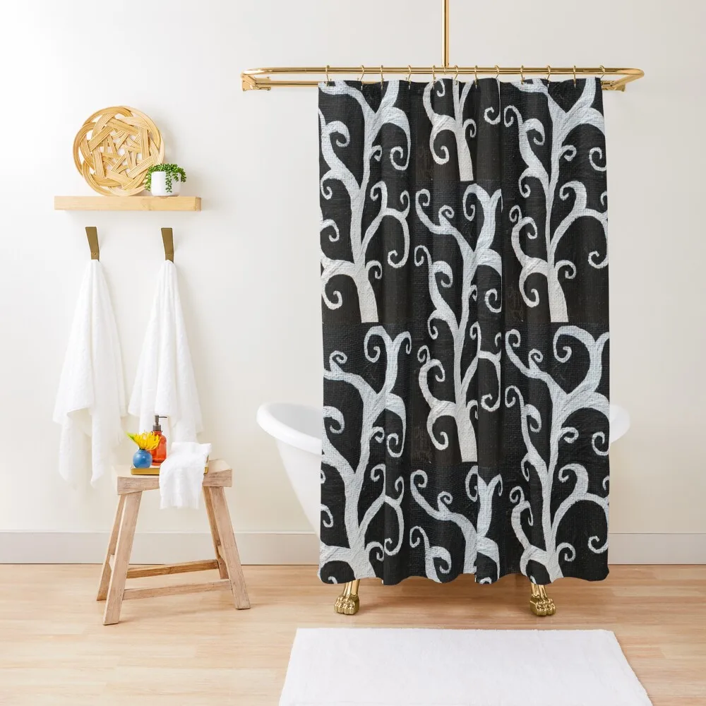 

Spooky 'Tim Burton' Tree Shower Curtain Shower For Bathroom Bathroom Accessories Shower Bath Curtain