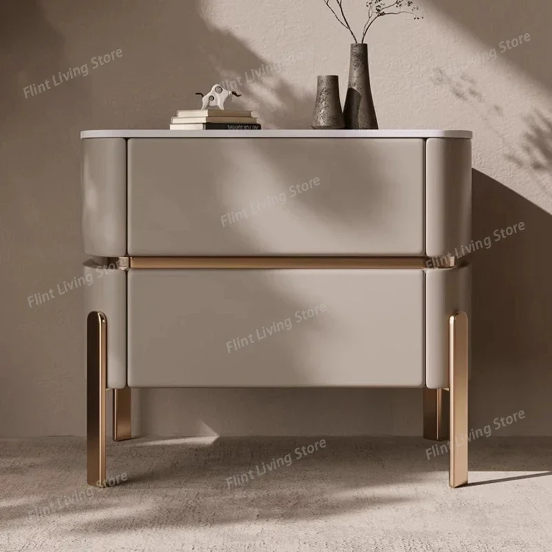 Storage Nightstands Bathroom Aesthetic Space Saving Living Room Side Bedside Table Modern Luxury Bedroom Drawers Home Furniture