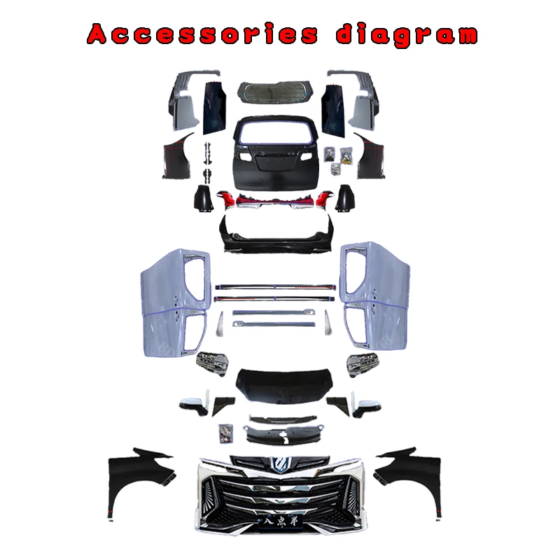 

L 2015-2022 For Alphard Century Eagle Body Kit Durable Exterior Modification For Enhanced Performance New Condition2025