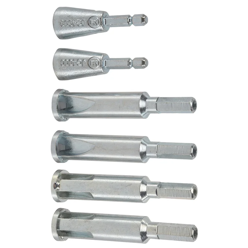 AT53 6 قطع 3/5 أداة تجريد الأسلاك وأداة تويستر الكابلات، كما هو موضح متجرد الأسلاك المعدنية والإعصار، لقمة تويستر الأسلاك