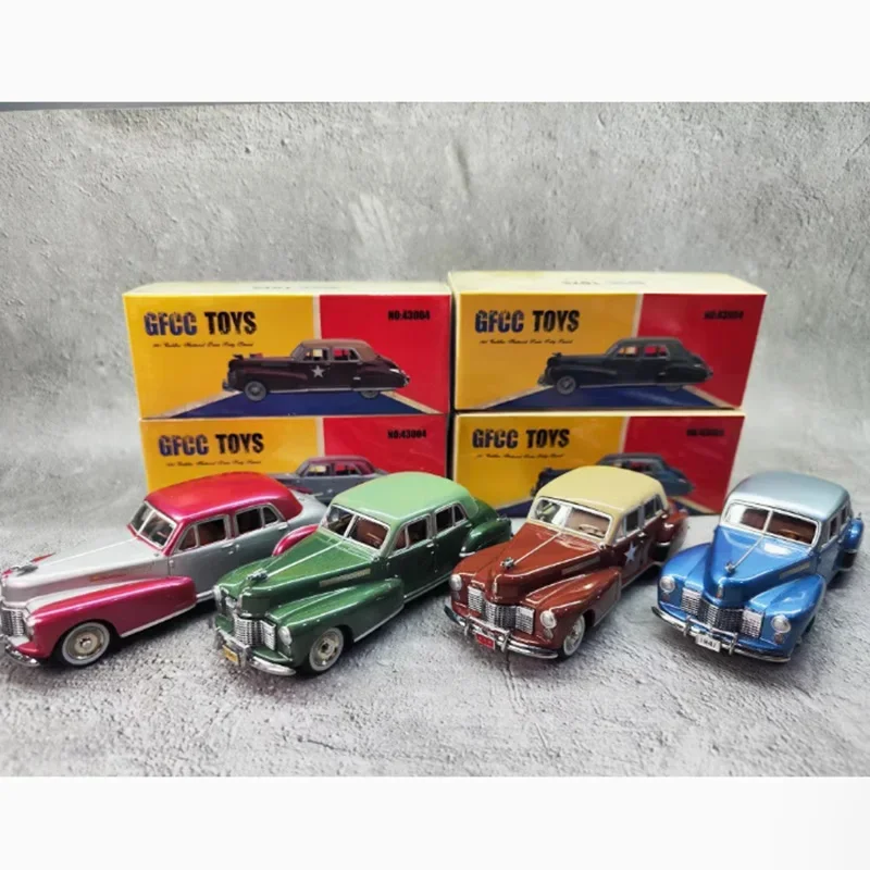 GFCC 1/43 مقياس 1941 كادي فليتوود خمر سيارة كلاسيكية سبيكة محاكاة نموذج سيارة جمع عرض لعبة الهدايا