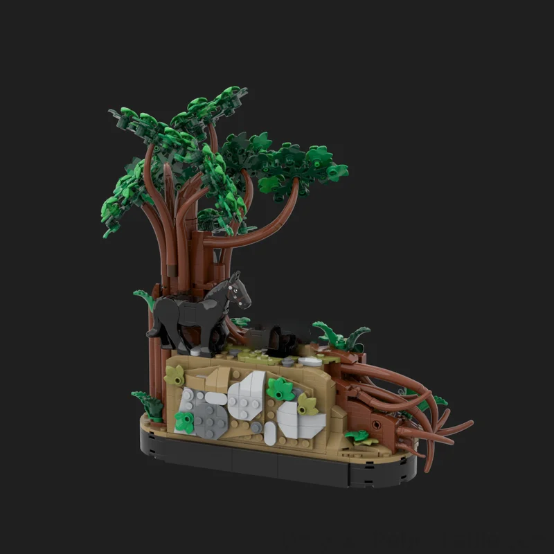 Anneaux magiques film Moc briques de construction le premier modèle de rencontre technologie bloc modulaire jouet bricolage ensemble assemblage cadeau de noël