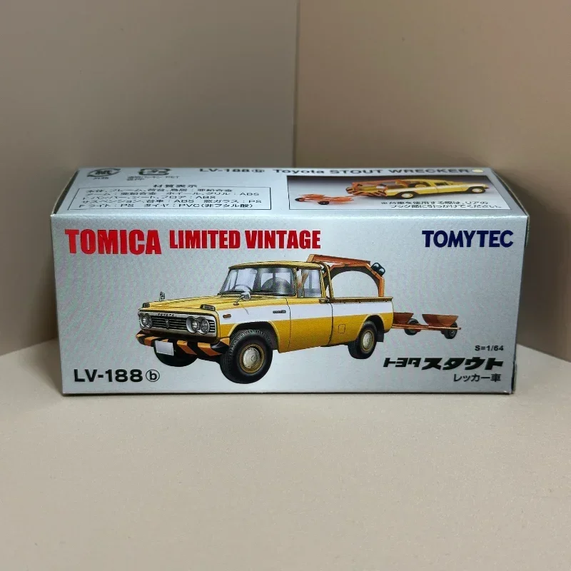 TAKARA TOMY TOMYTEC Tomica 1/64 TLV-188a TLV-188b 도요타 스타우트 레커 합금 장난감 모터, 다이캐스트 금속 모델 선물