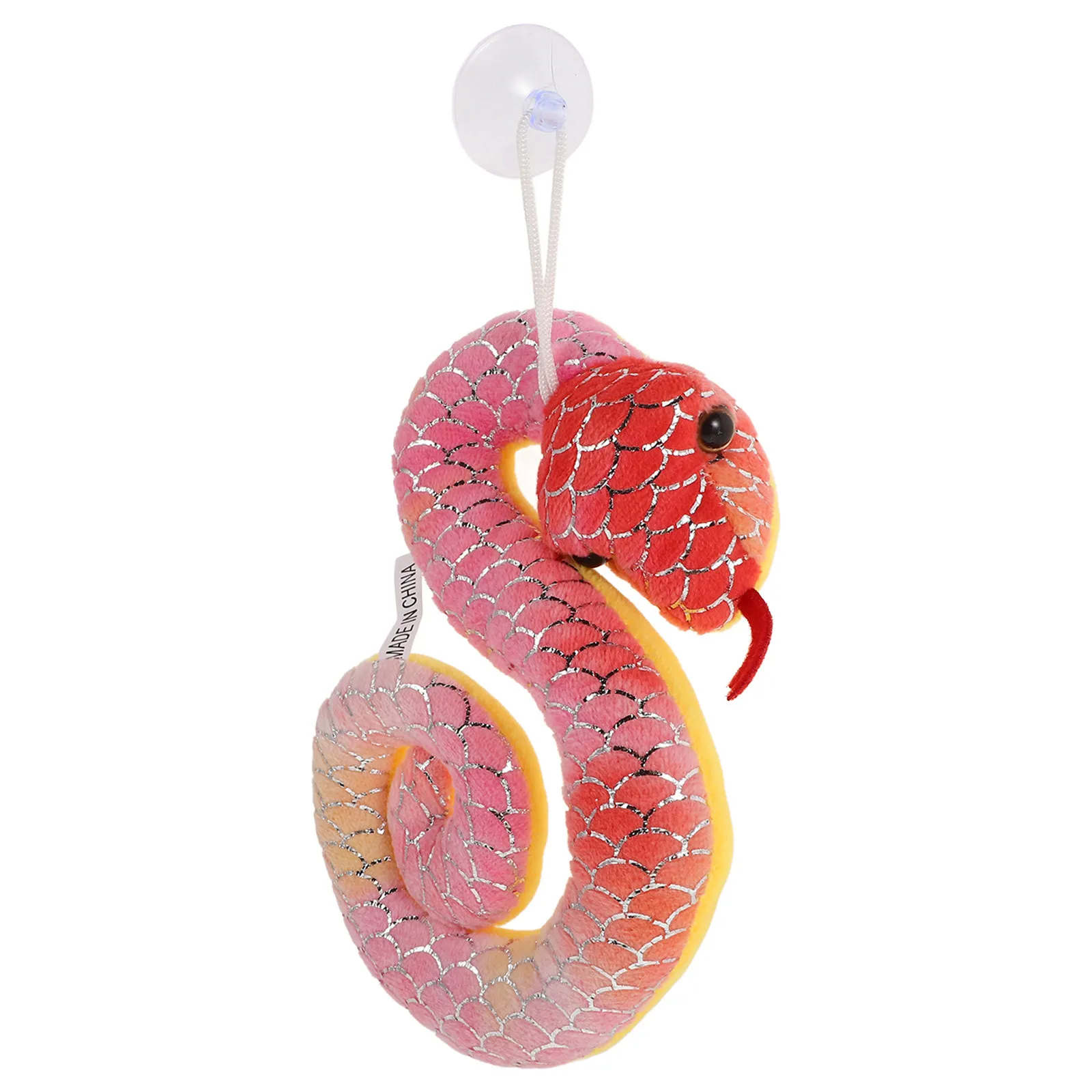 Auspicious 2025 Snake Mascot Stuffed Animal Realistic Look Soft Safe Handcrafted Long Snake Ornament for Celebration Prosperity
