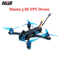Axisflying Manta 5 SE FPV Drone Kit Squashed-X Frame AE227-1960KV Motor Cinematic Freestyle Drone with GPS -6S
