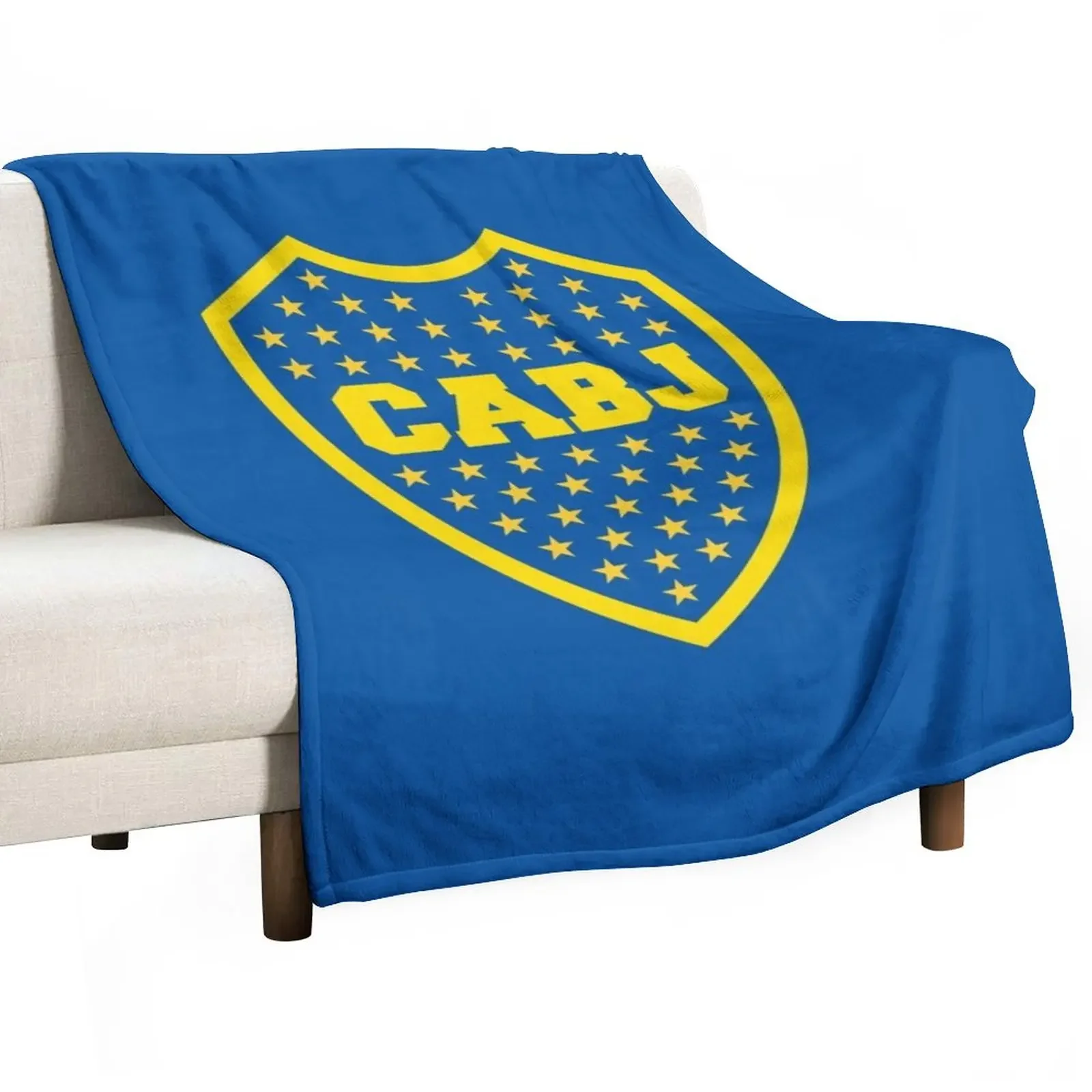 Boca Juniors CABJ Throw Blanket Blanket For Sofa Fluffy Soft Blankets Bed covers Cute Blanket Plaid