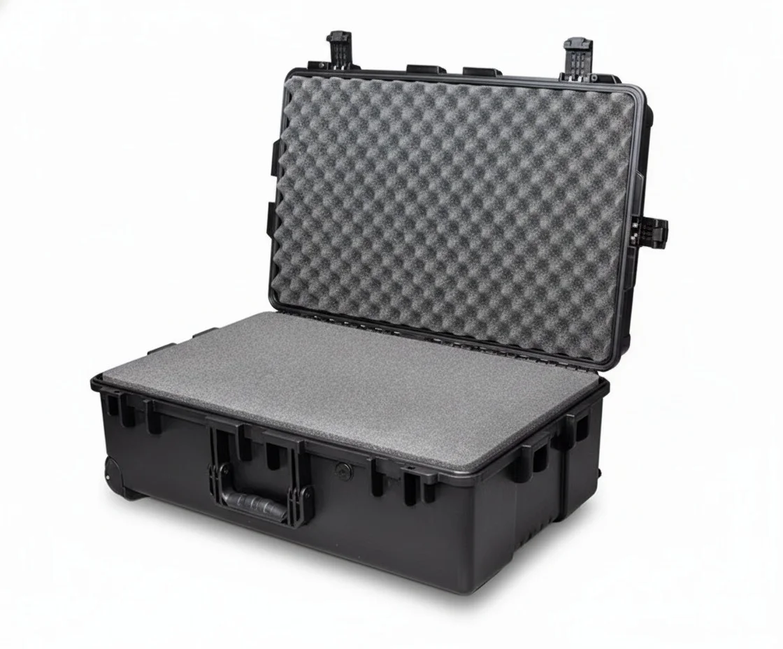 

Waterproof Hard Case, IP67 M2950 Heavy Duty Plastic Equipment Case with Foam, Shockproof Travel Case, 802x522x298mm