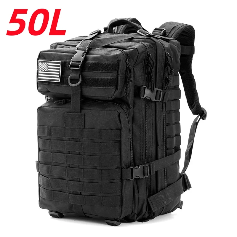 

2026 Tactical Travel Bag, Camouflage Backpack, Double-Shoulder Bag, Large Capacity Waterproof Travel Outdoor Double-Shoulder Bag
