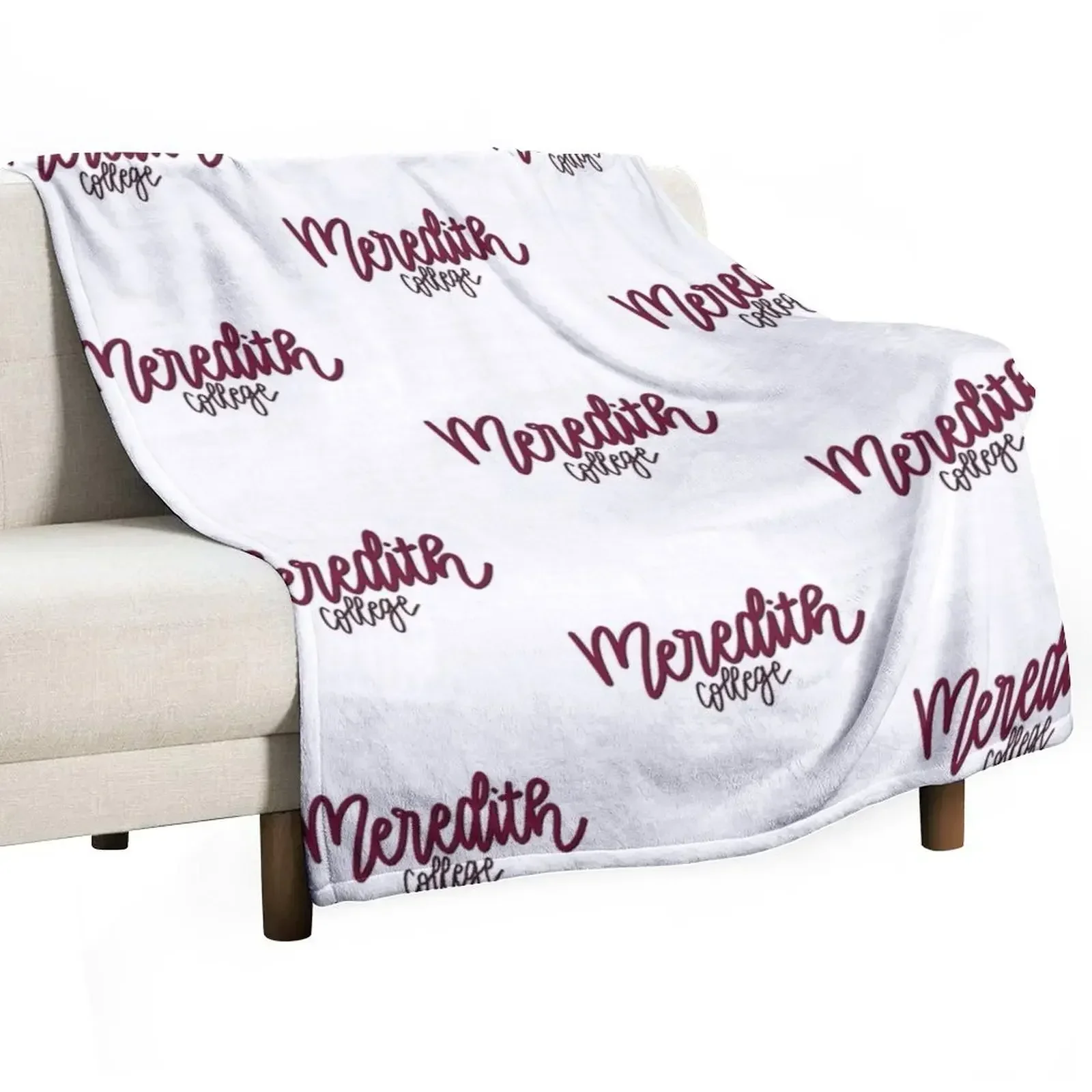 

meredith college Throw Blanket Softest Multi-Purpose Blankets