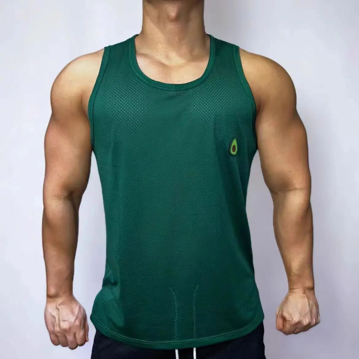 Men's Gym Clothing Summer Fitness Tank Top Men Jogging Bodybuilding Sleeveless Shirt Breathable Casual Muscle Vest