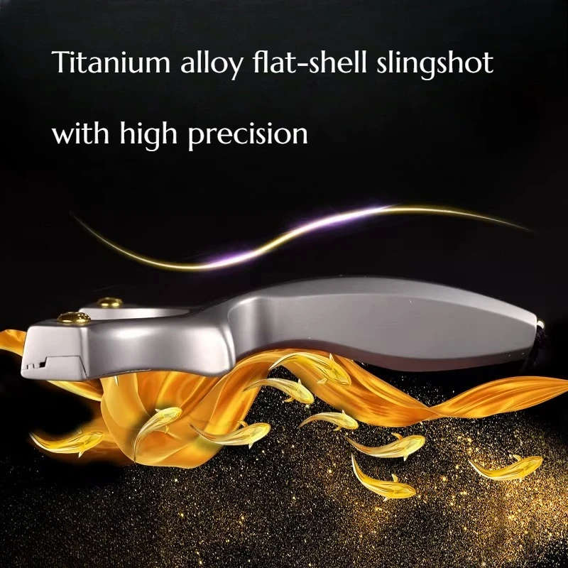 

NEW High Quality Titanium Alloy Flat Leather Recurve Bow High Precision No-buckle Large Power Outdoor Sports Hunting Equipment