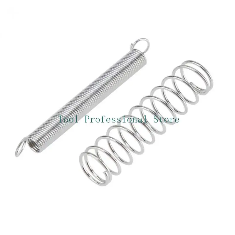 

57QF Spring Assortment Kit Compression and Extension Springs Perfect Companion for Any DIY Enthusiasts Steel Springs