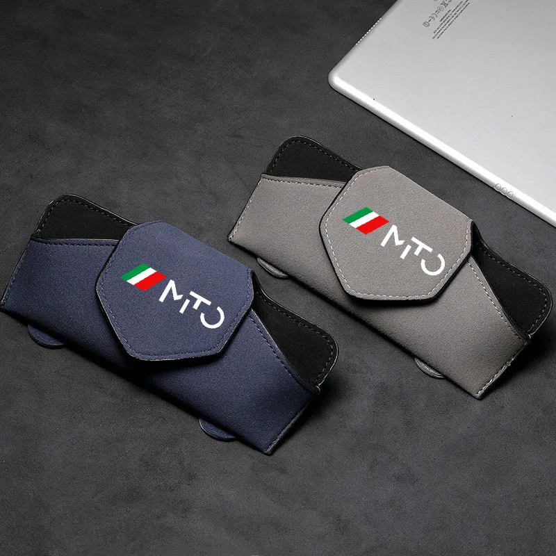 

Suede Car Glasses Case Storage box Car Eyeglass Holder Suitable for MITO Auto Sunglasses Holder Accessories