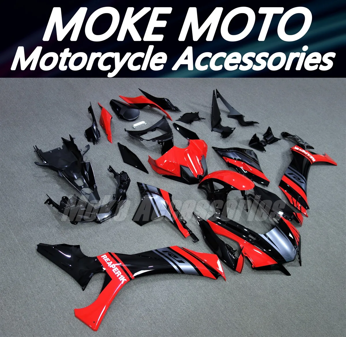 

Fairings Kit Fit For Yzf R1M R1 2020 2021 2022 2023 Bodywork Set High Quality Abs Injection Red Gray Black