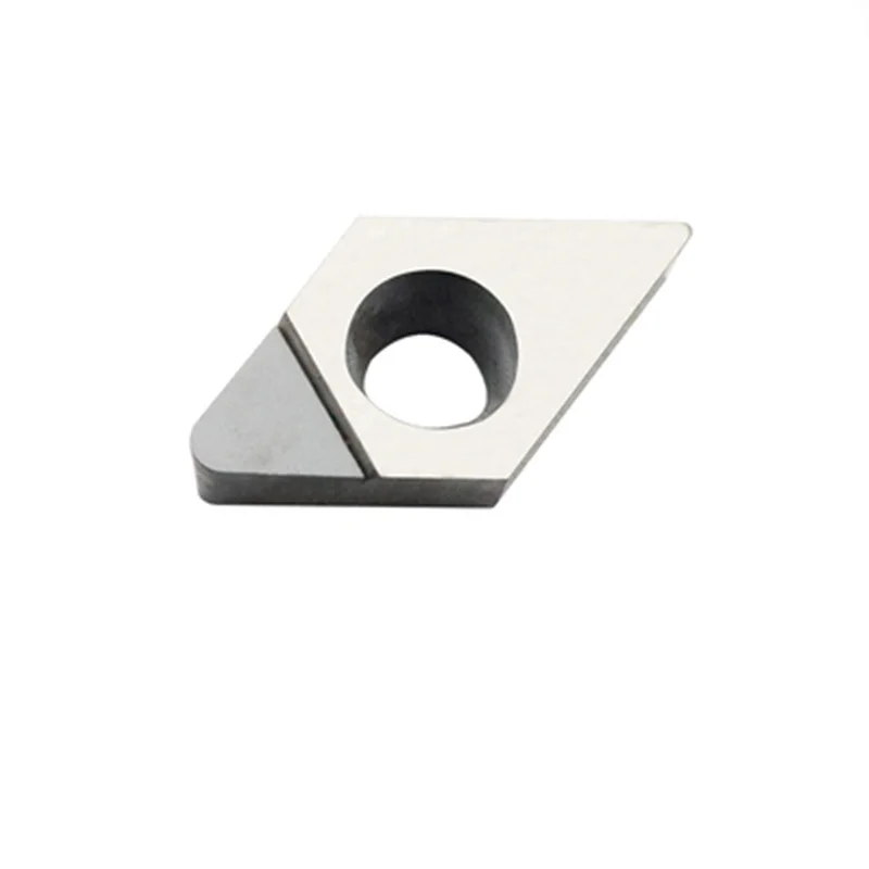 Inserti diamantati DCGT070204 DCMT070202 DCMT11T304 DCGT070204 DCGT11T304 per tornio in alluminio utensile da taglio per tornio PCD CBN