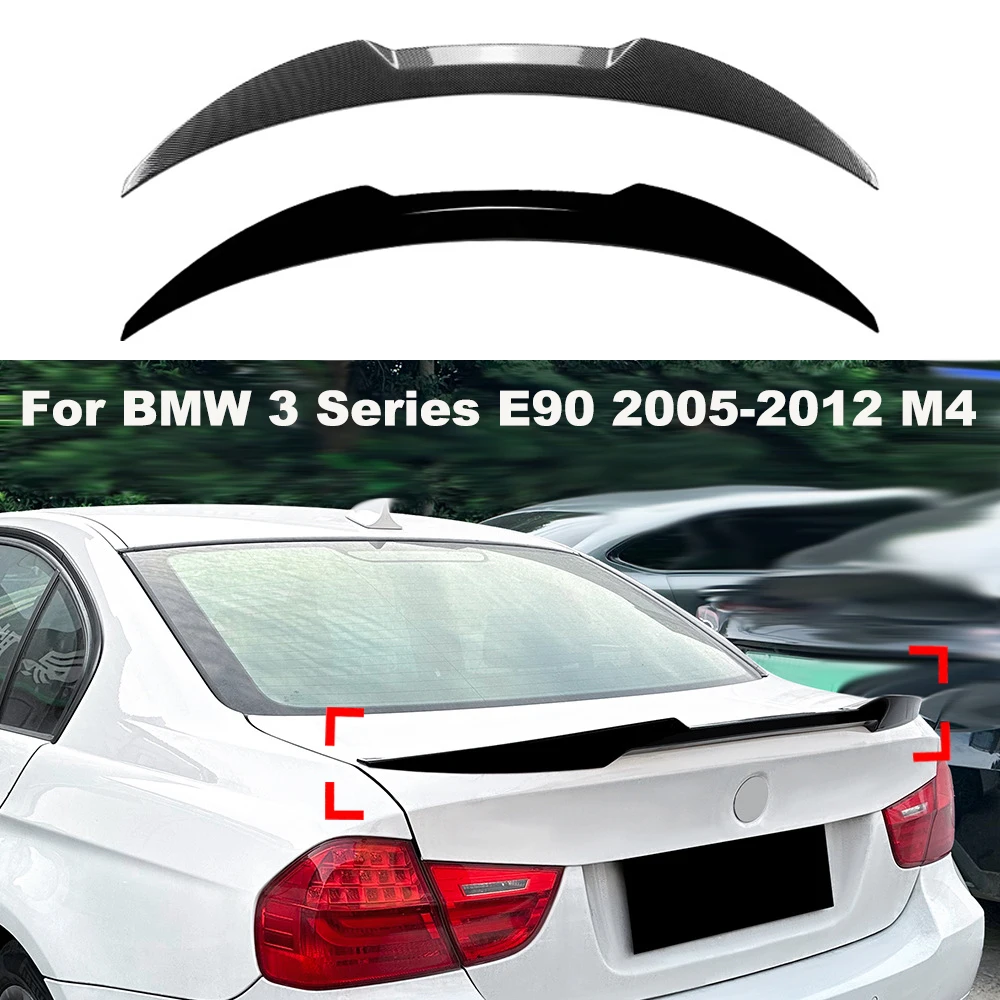 

For BMW 3 Series E90 2005-2012 M4 Blade Style Tail Wing Top Fixed Wing Spoiler Exterior Modification Decoration