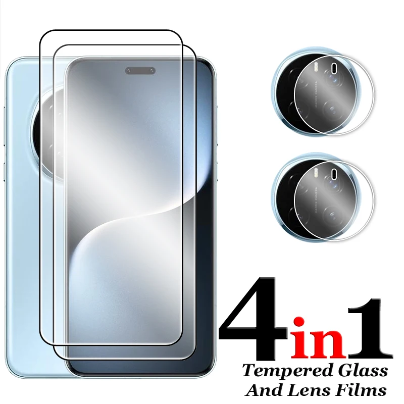 For Honor Magic7 Pro Glass For Honor Magic7 Pro 5G Tempered Glass Full Cover 3D Curved Screen Protector For Magic7 Pro Lens Film