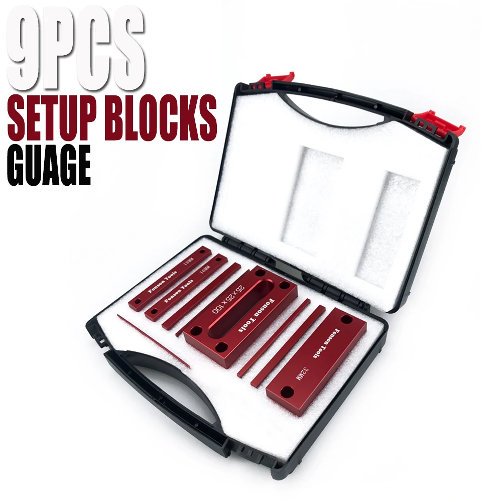 Набор измерительных блоков из алюминиевого сплава, измерительный блок высоты, высокоточные установочные стержни, портативный измерительный блок, измерительные инструменты
