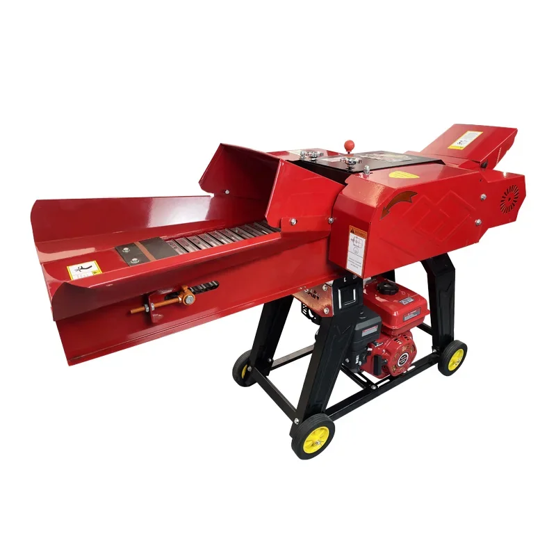 

Automatic Feed Conveyor Livestock Straw Hay Grass Chopper Crusher Machine Chaff Cutter Machine Animal Feed 4.5 Ton/h