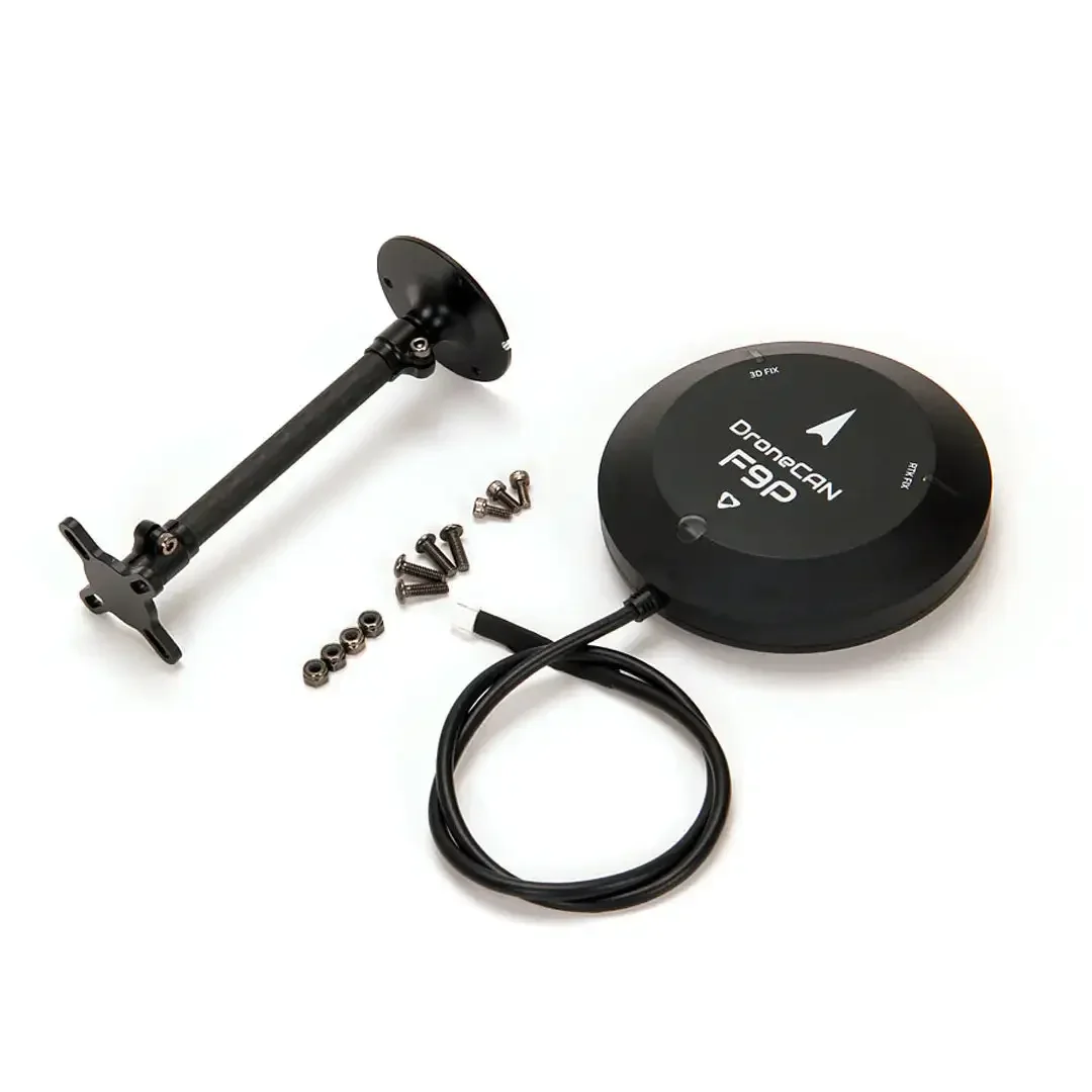 HolyBro DroneCAN H-RTK F9P Rover / Helical High-Precision GNSS Positioning System