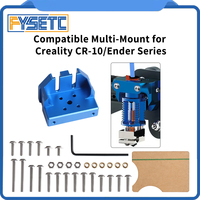 FYSETC DRAGON Multi-Mount All Metal Mount E3D V6 Volcano Hotend Bracket for Ender 3 Ender 5 CR-10 Series 3D Printer