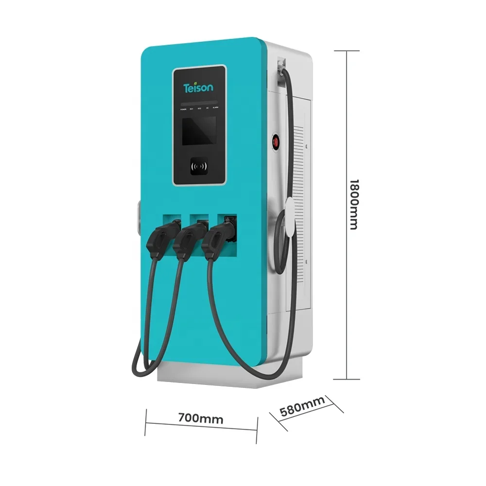 DC 150kw Level 3 Ev Car Fast Charger with CCS1/2 CHADEMO GB/T Adapter Commercial DC OCPP Fast Charging Station