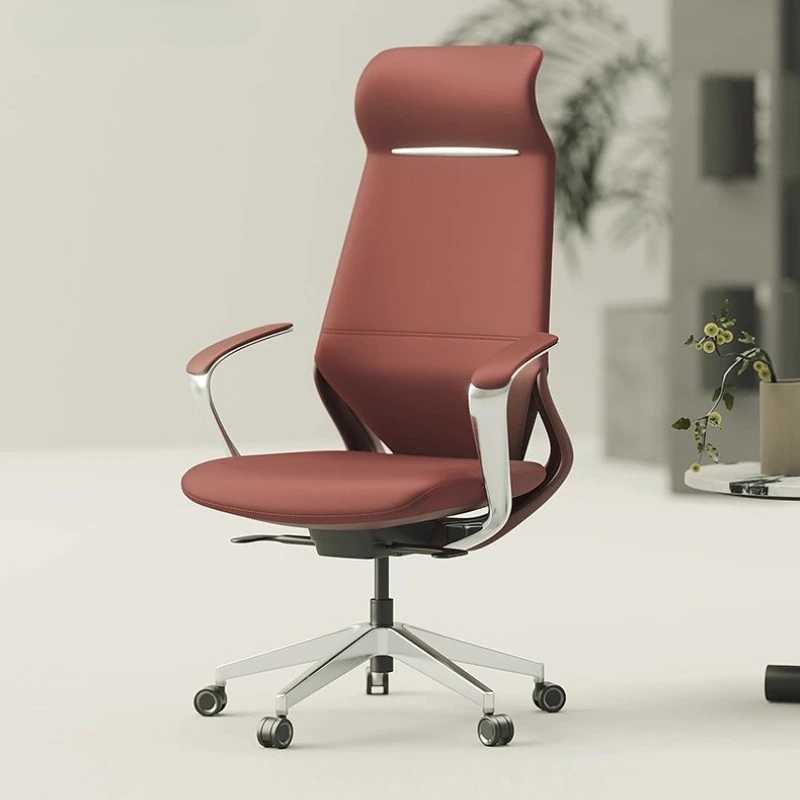 

Luxury executive office chair, high-end ergonomic computer chair, Italian minimalist style, study office chair, swivel chair