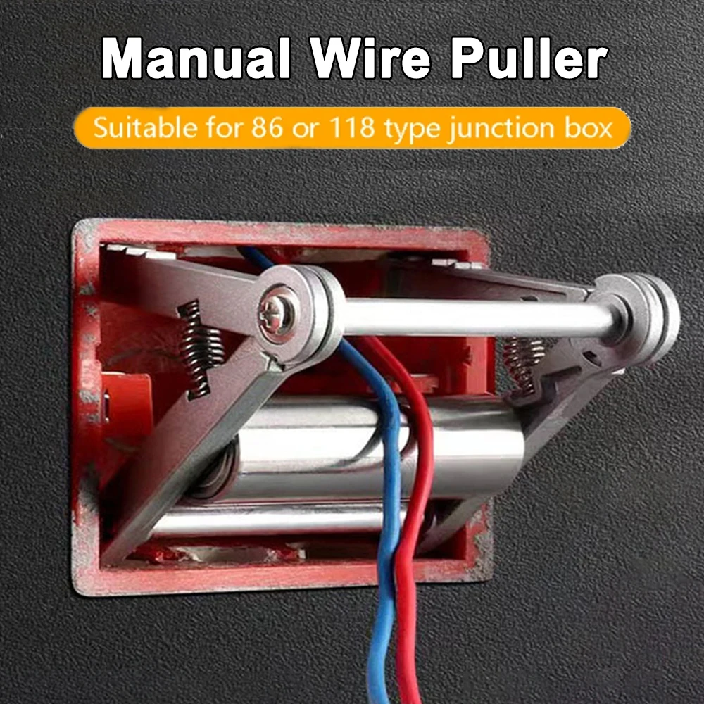 86 i 118 dolne pudełka przewód uniwersalny narzędzia do gwintowania koła pasowego ściągacz do kabli szybkiego narzędzie pomocnicze gwintowania drutu
