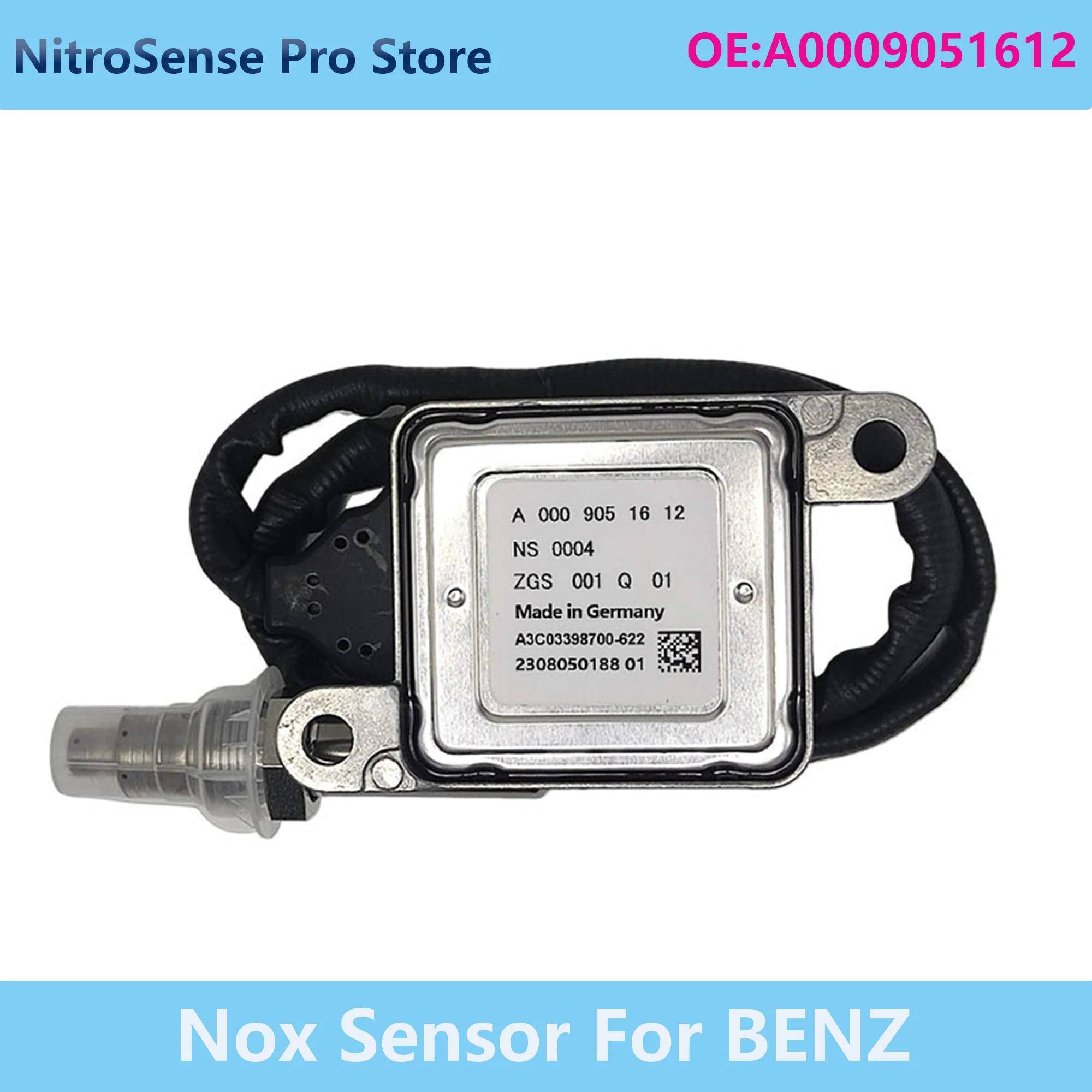 

A0009051612 0009051612 A2C00067800-629 Датчик азота и кислорода NOX для Mercedes-Benz W164 W166 W205 W212 W221 W222