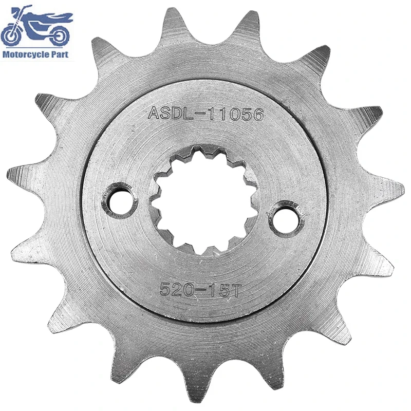 

520-15T 520 15 Tooth 15T Drive Front Sprocket Gear For 390 Adventure 390 2020 Du/ke ABS 2013-2022 2021 390RC 390 RC R 2014-2020