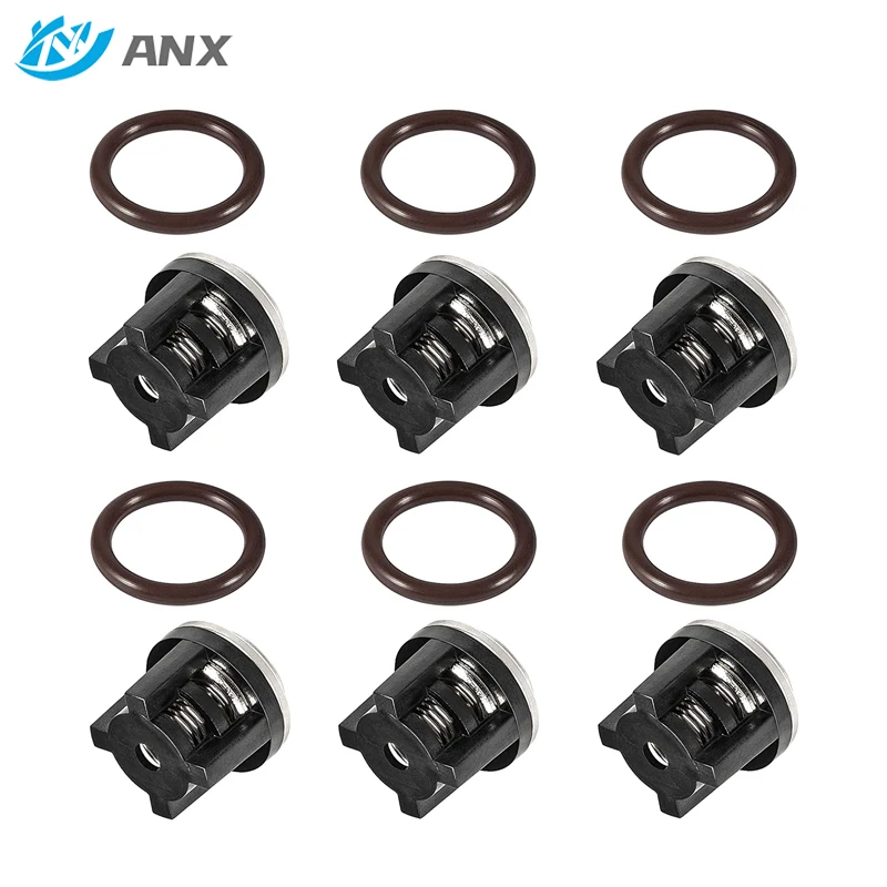 ANX AR1828 Water Pump Check Valves Kit Compatible with Annovi Reverberi 18mm XR RK RKA RKV 70-0179- New Valve O-Rings Tool Set