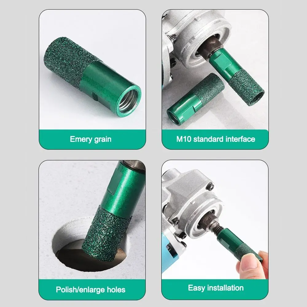 Portable Chamfer Trimmer Multifunctional Slotting Trimming Tool Diamond Stone Core Drill Bit Grinding Drill Bits - view 3