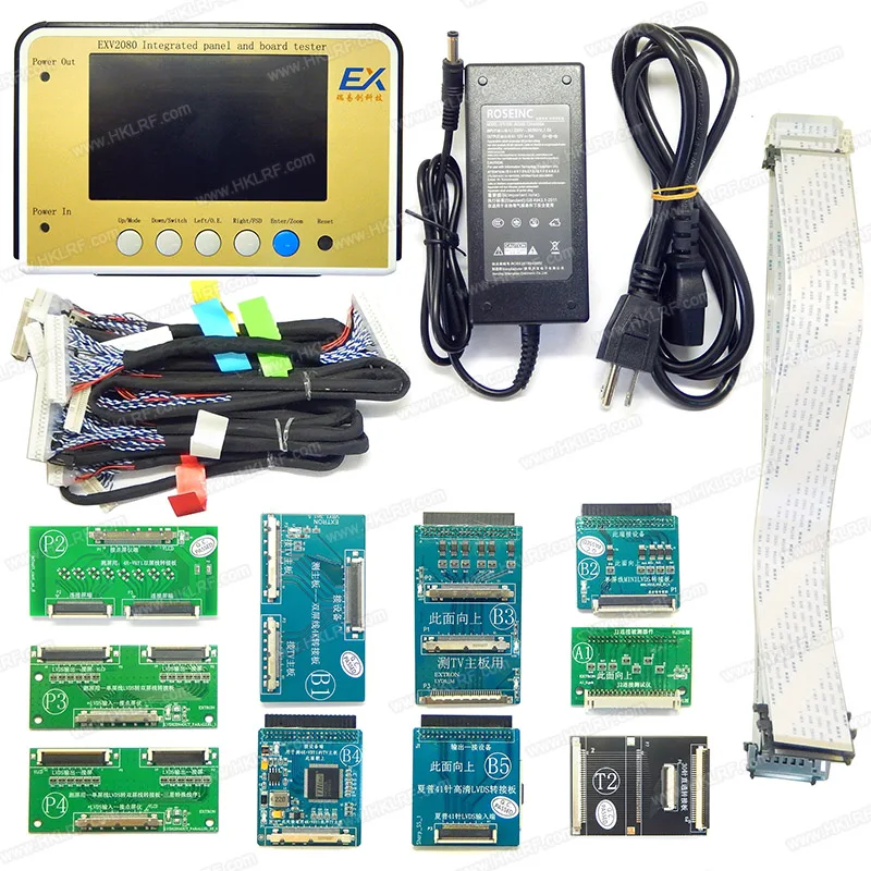 EXV2080 SuperPro LVDS/miniLVDS/4K-VBY1 TV-Motherboard & Screen  Panel integrated Tester  (Full version)