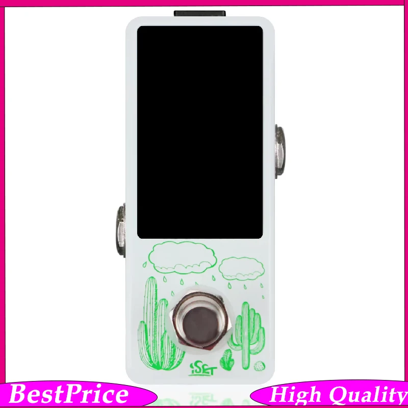 ISET PD-14 Tuner  Pedal Tuner Effect High Precision Chromatic Auto Pedal For Guitar Bass Violin True Bypass Guitar Tuner Parts