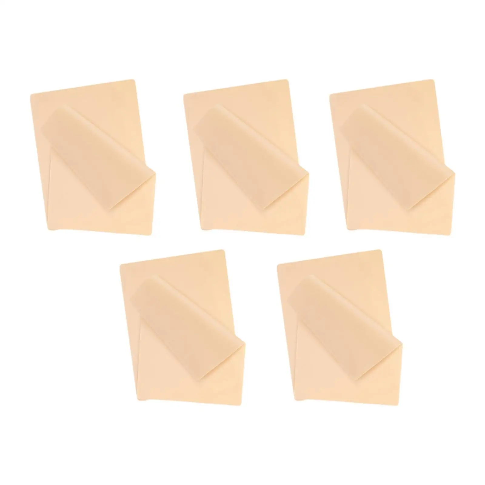 

10x Blank Silicone Practice Skins Tattooing Supplies Artificial Professional Soft Portable Flexible Double Sided Stencil