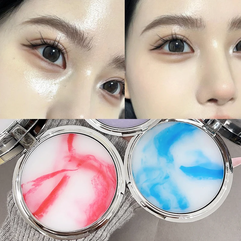 Oil Control Pressed Powder Face Compact Setting Powder 3 Colors Matte Smooth Lasting Full Coverage Concealer Foundation Makeup