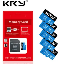 Micro Memory SD Card 128GB 32GB 64GB SD Card SD/TF Flash Card 32 64 128GB classe 10 scheda di memoria per telefono