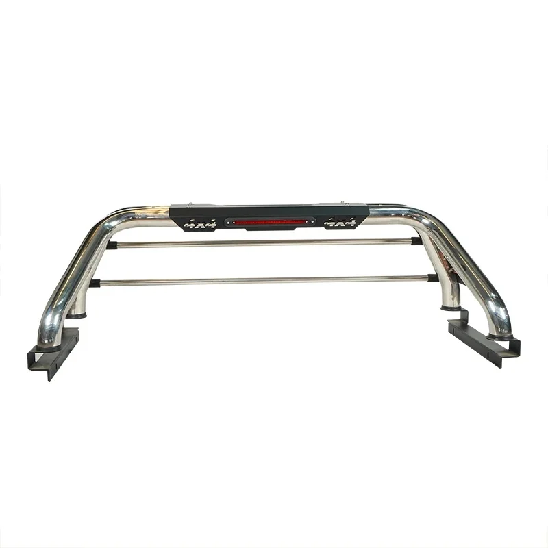 Factory Hot Selling Pickup Stainless Steel Roll Bar Silver Customization HILUX Land Cruiser