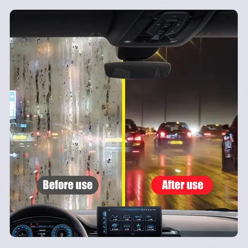 Dissolvant de revêtement de film de verre de voiture, pâte remodelée, film d'huile de verre, vision claire, hydrophobicité, détails de voiture pour fenêtre