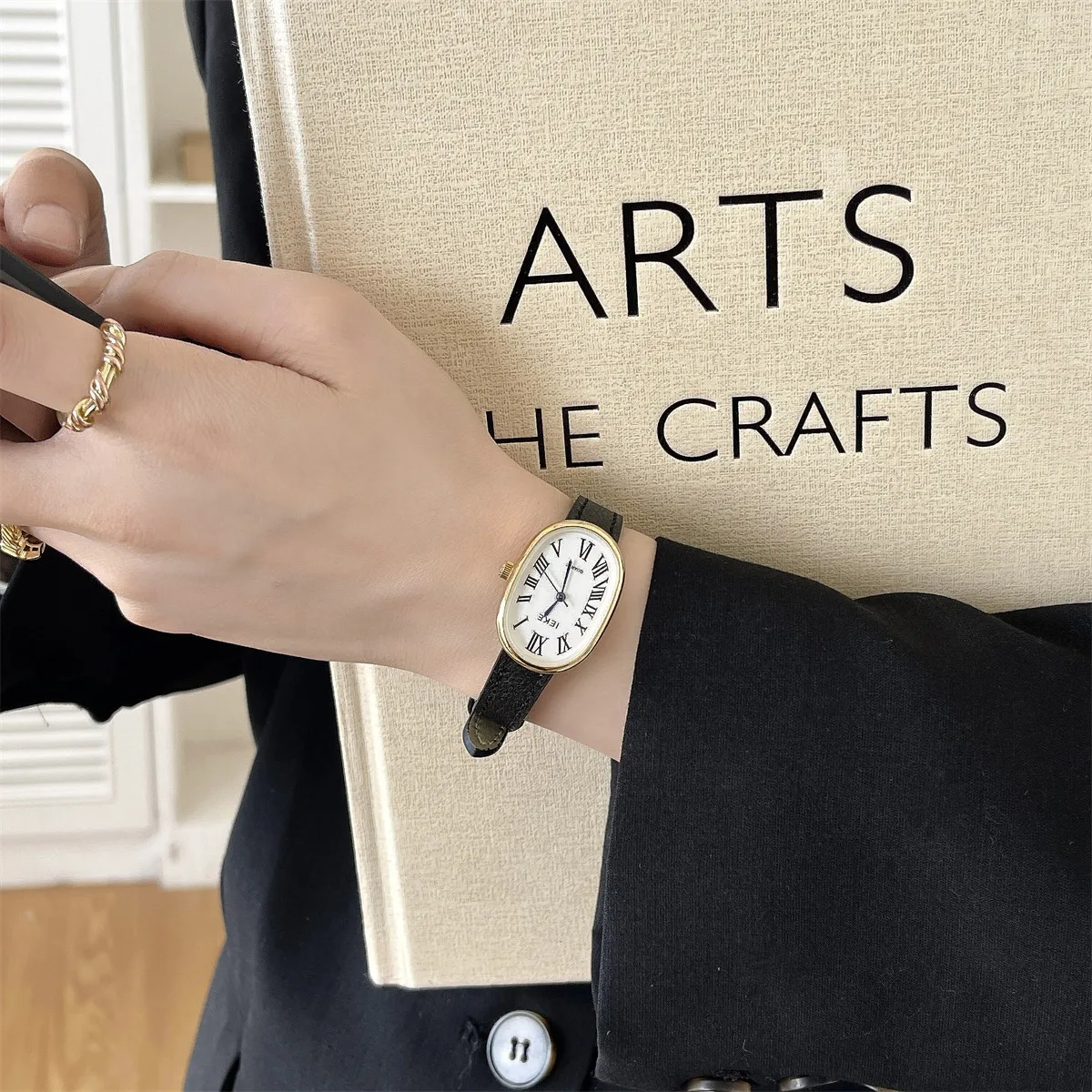 2026 Retro Style Literary Women'S Watch, Versatile Student Watch, College Style Quartz Women'S Watch, Small Women'S Watch
