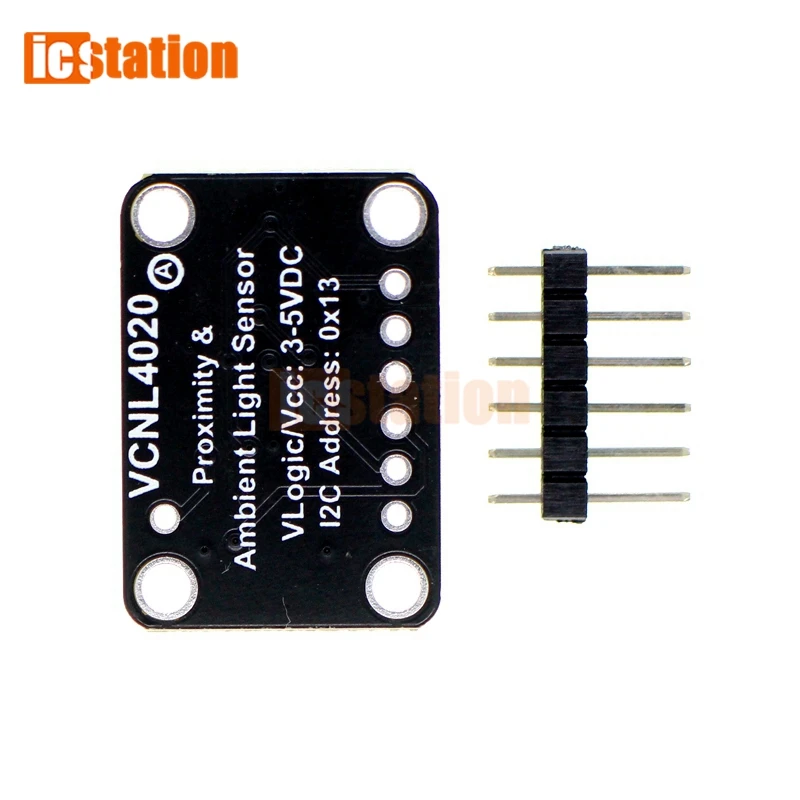 VCNL4020 proximity and light sensor VCNL4040 proximity and illuminance sensor is compatible with STEMMA QT Qwiic
